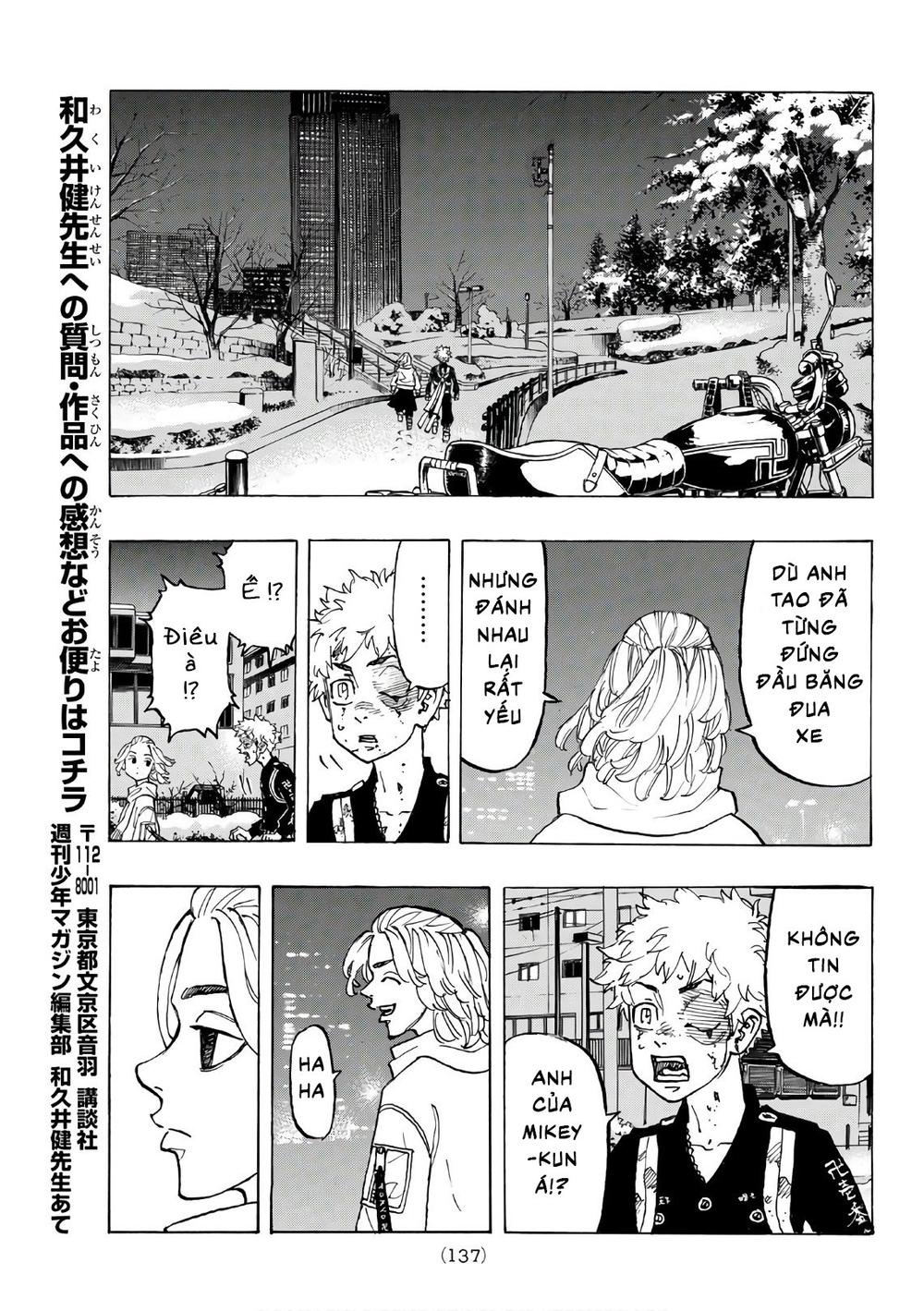 Kịch Trường Của Takemichi Chap 109 - Next Chap 110