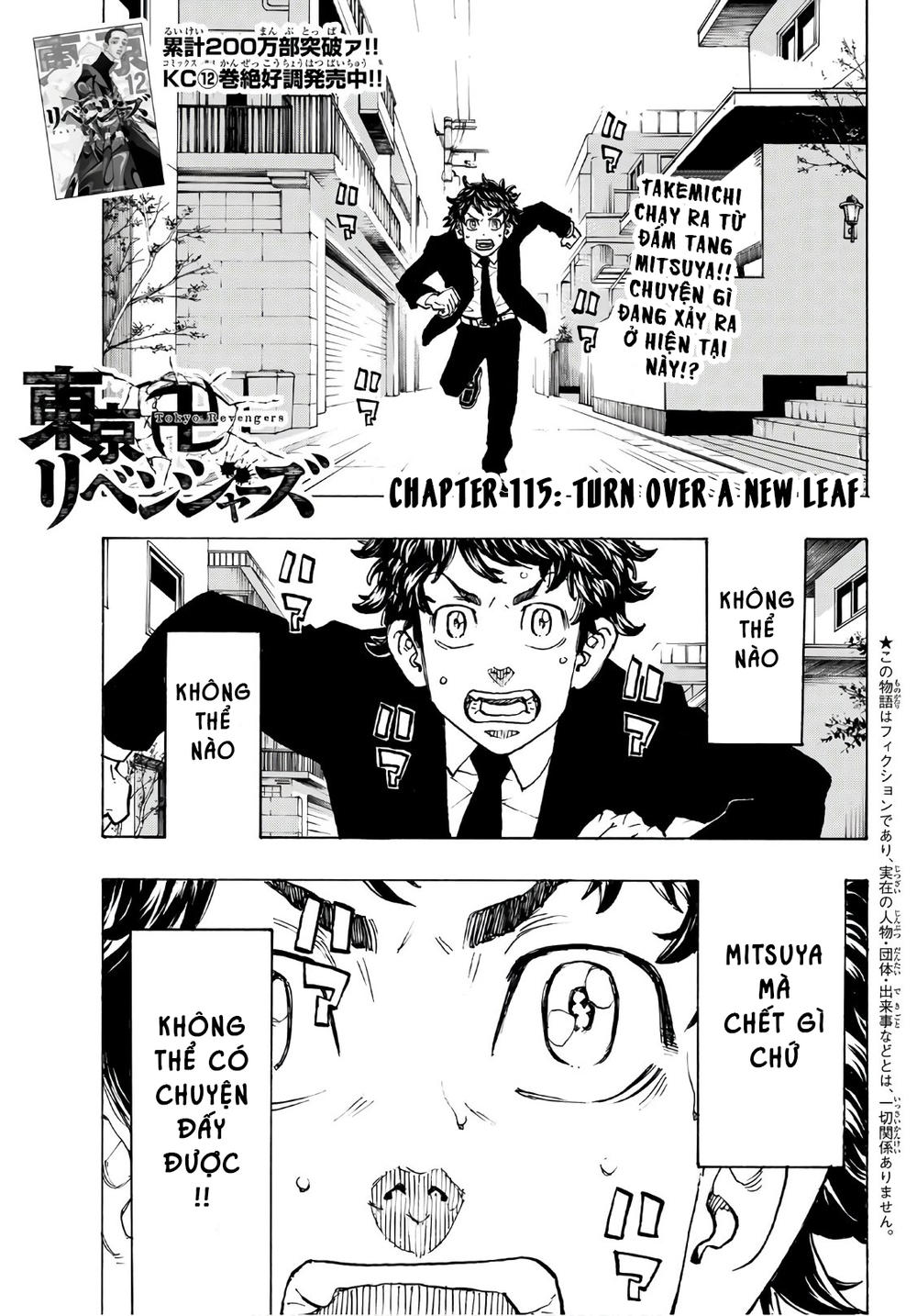 Kịch Trường Của Takemichi Chap 115 - Next Chap 116