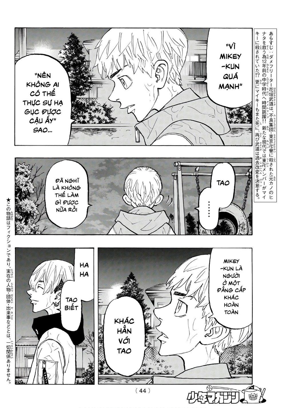 Kịch Trường Của Takemichi Chap 121 - Next Chap 122