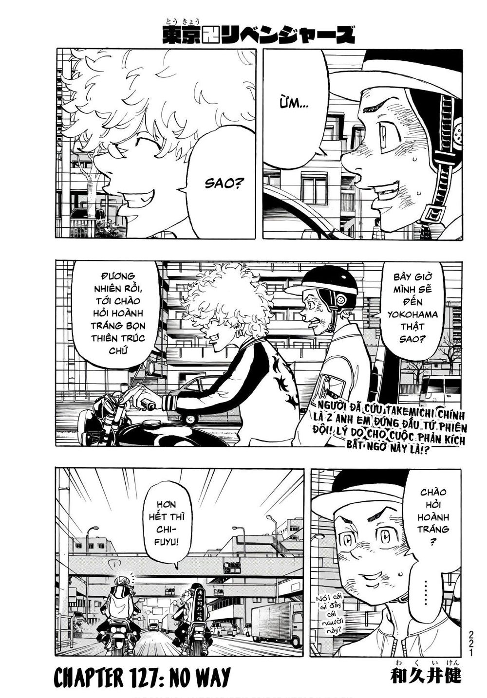 Kịch Trường Của Takemichi Chap 127 - Next Chap 128