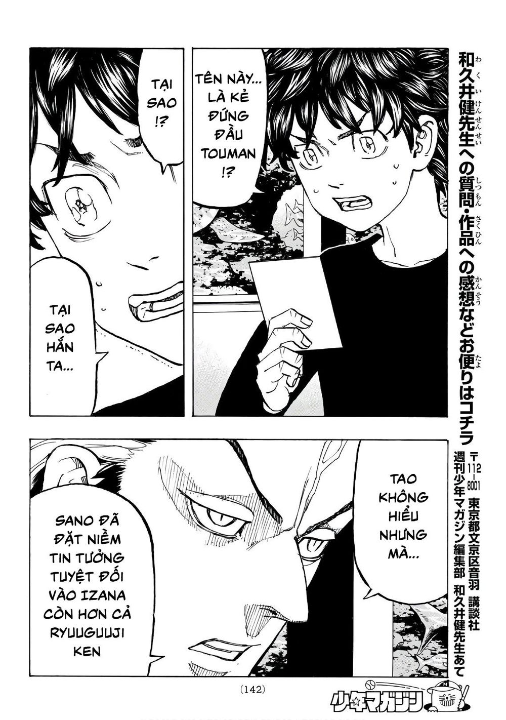 Kịch Trường Của Takemichi Chap 132 - Next Chap 133