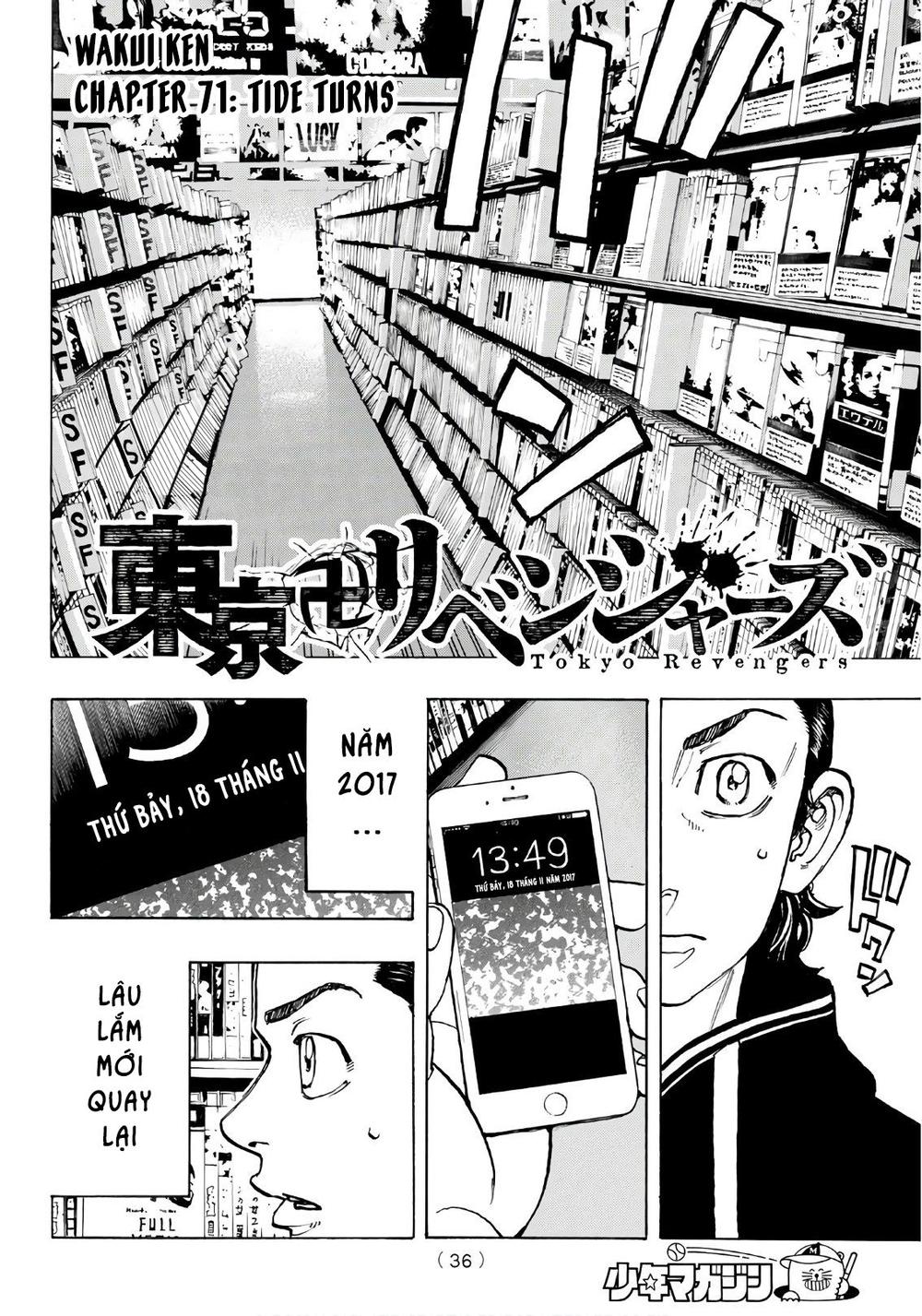 Kịch Trường Của Takemichi Chap 70 - Next Chap 71