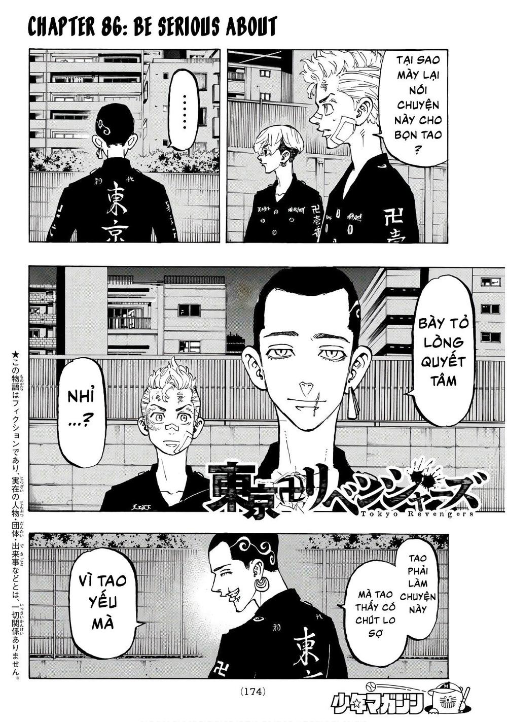 Kịch Trường Của Takemichi Chap 86 - Next Chap 87