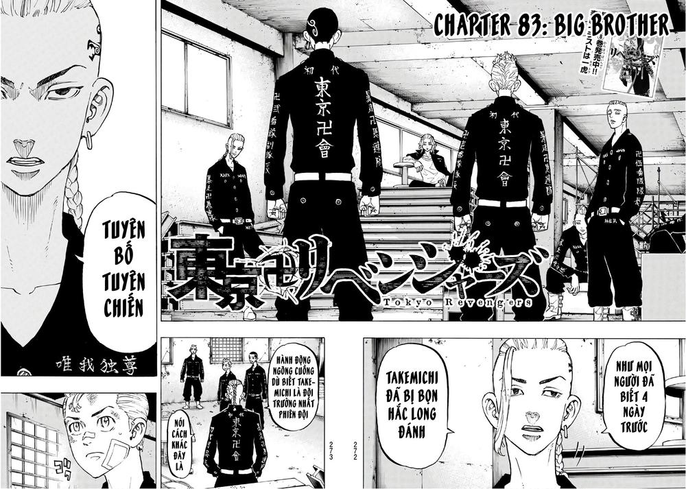Kịch Trường Của Takemichi Chap 83 - Next Chap 84