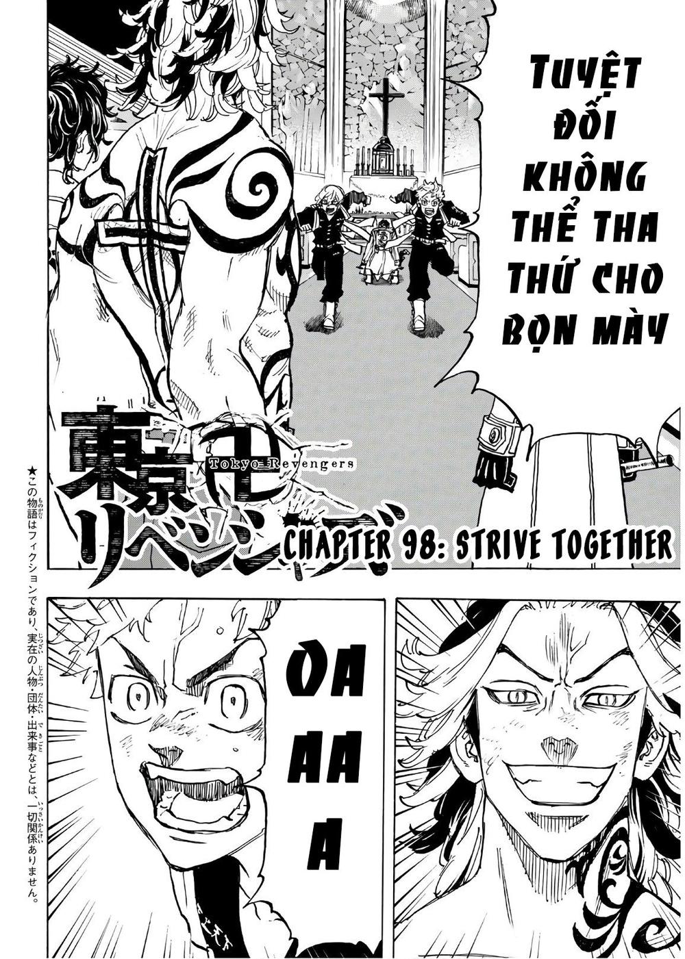 Kịch Trường Của Takemichi Chap 98 - Next Chap 99