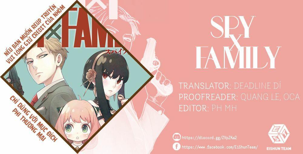 Gia Đình Điệp Viên Chap 2 - Next Chap 3