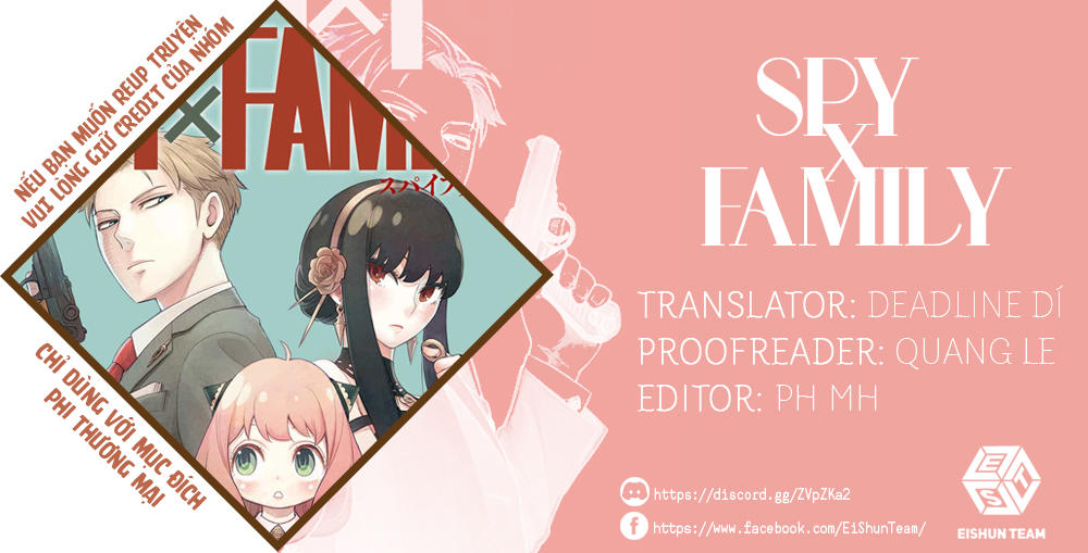 Gia Đình Điệp Viên Chap 1 - Next Chap 2