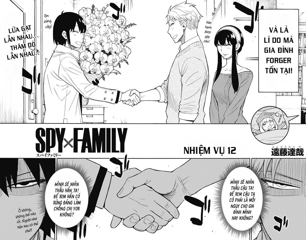 Gia Đình Điệp Viên Chap 12 - Next Chap 13