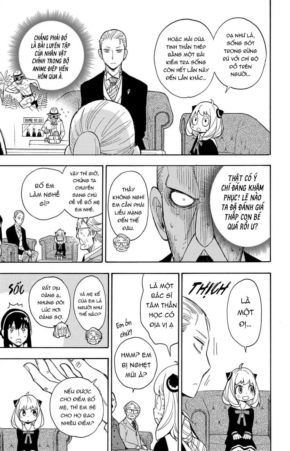 Gia Đình Điệp Viên Chap 5 - Next Chap 6