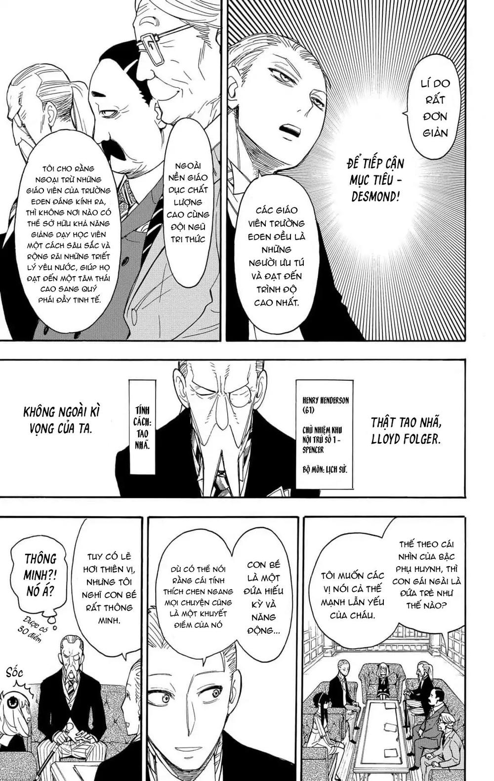 Gia Đình Điệp Viên Chap 5 - Next Chap 6