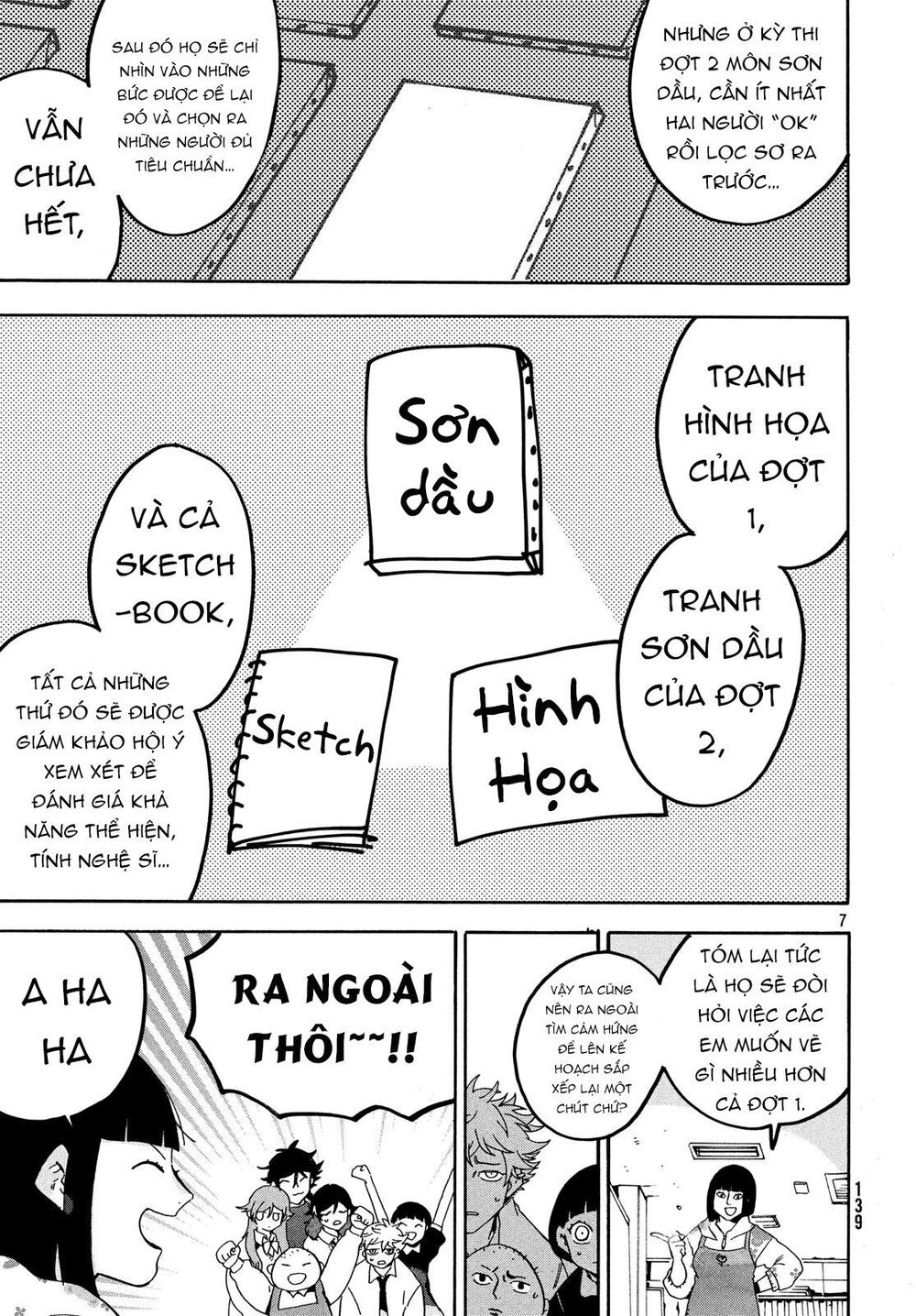 Blue Period Chap 17 - Next Chap 18