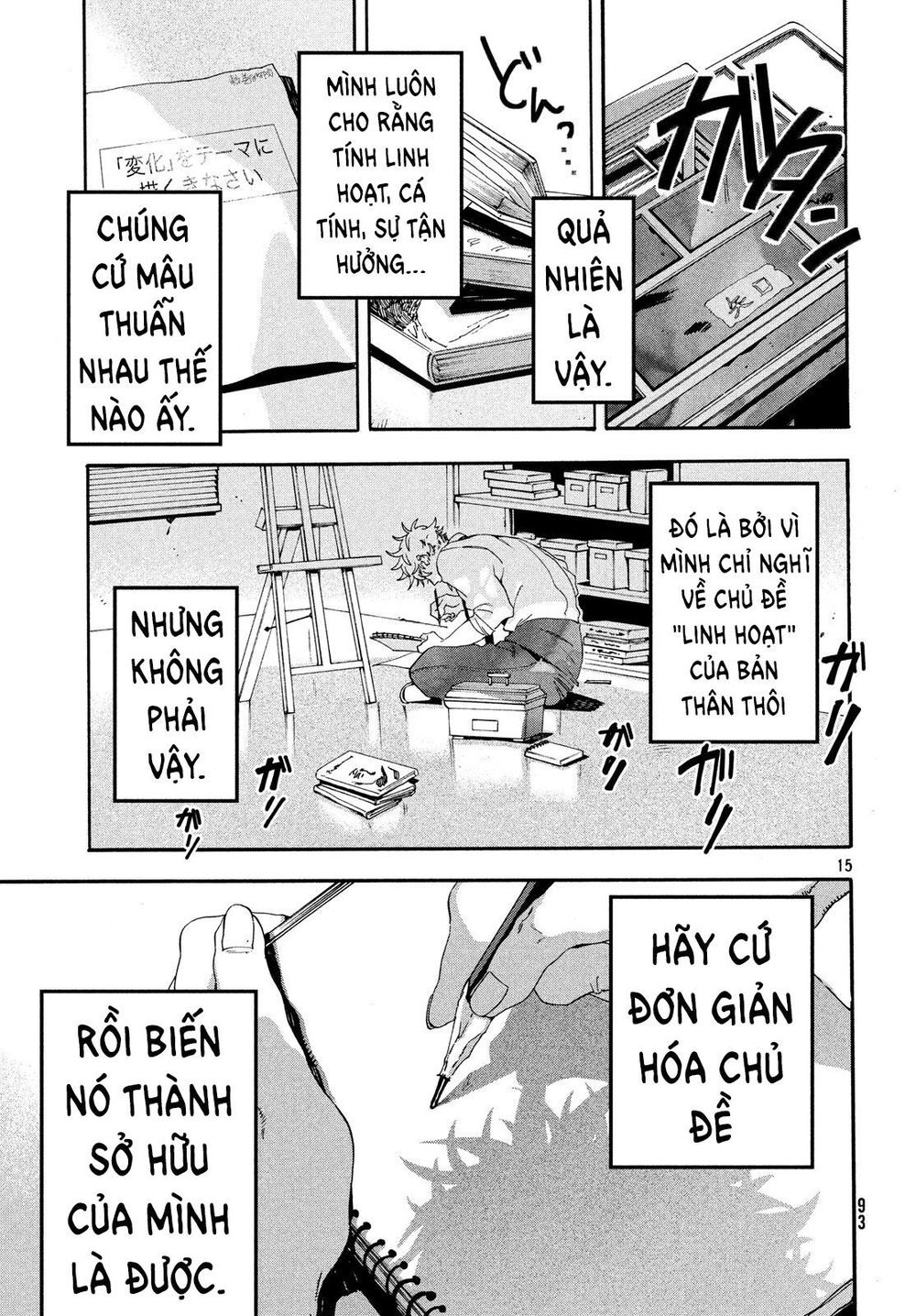 Blue Period Chap 15 - Next Chap 16