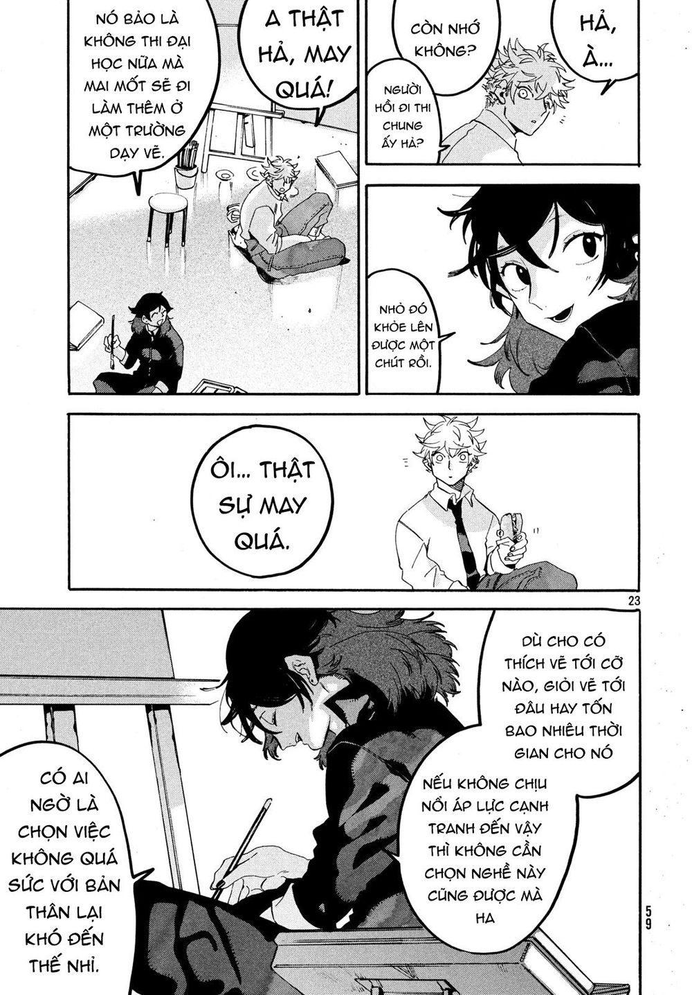 Blue Period Chap 18 - Next Chap 19