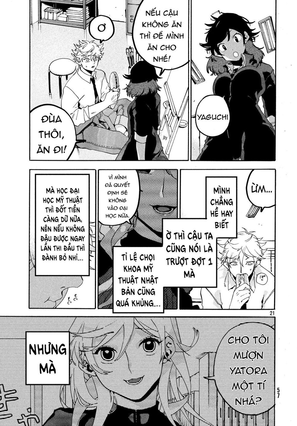 Blue Period Chap 18 - Next Chap 19