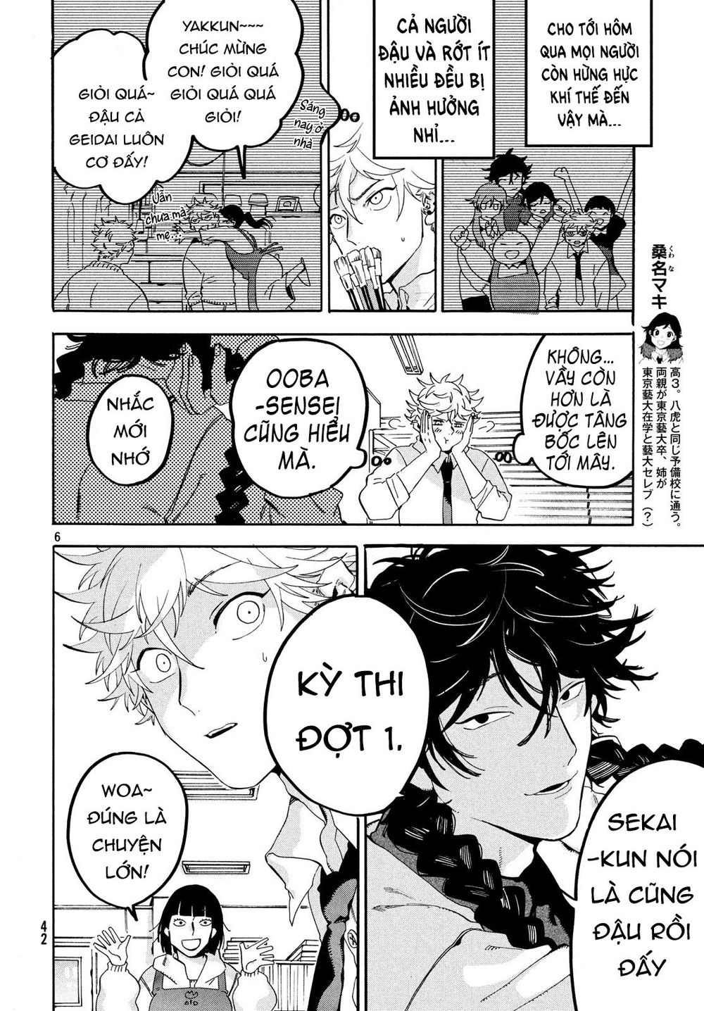 Blue Period Chap 18 - Next Chap 19