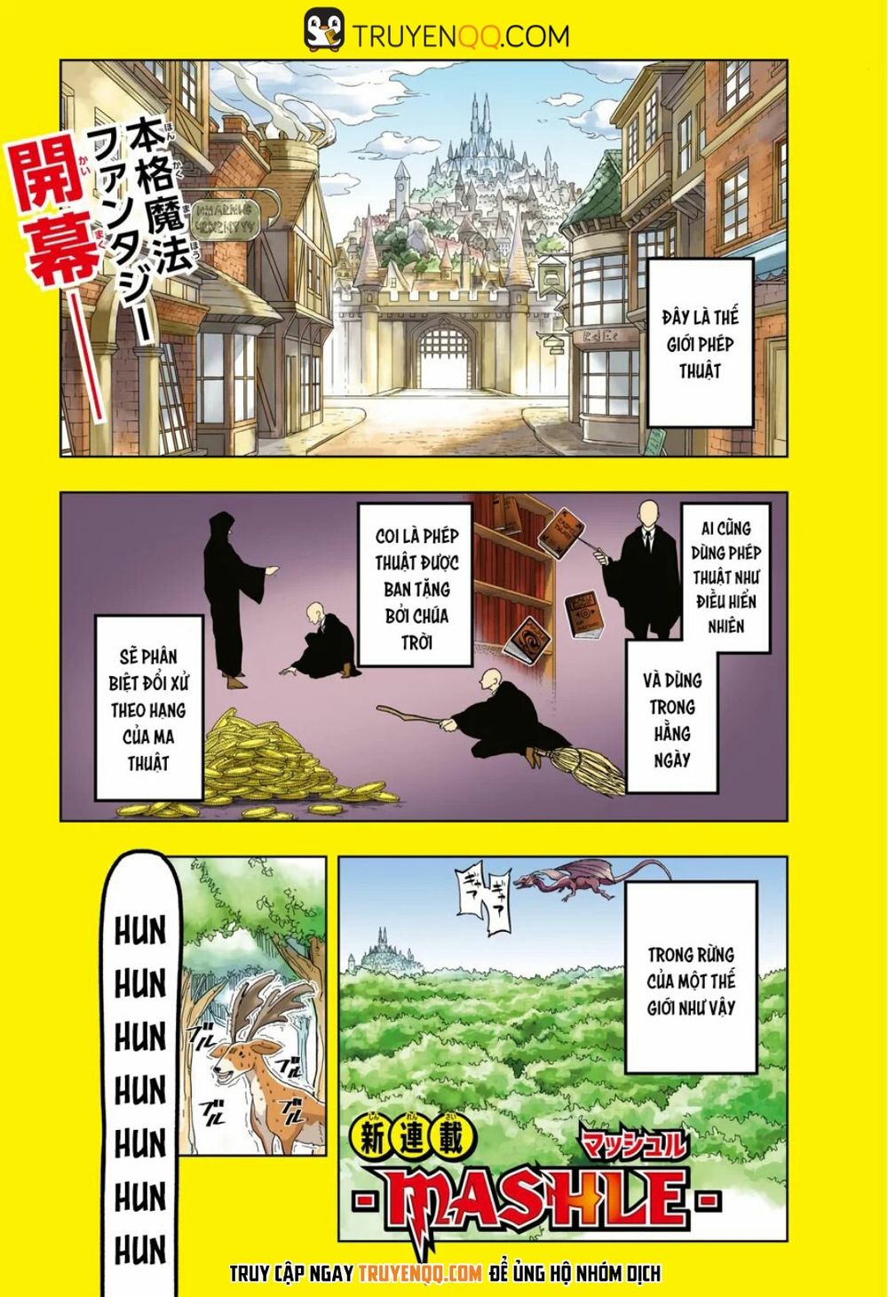 Mashle: Magic And Muscles Chap 1 - Next Chap 2