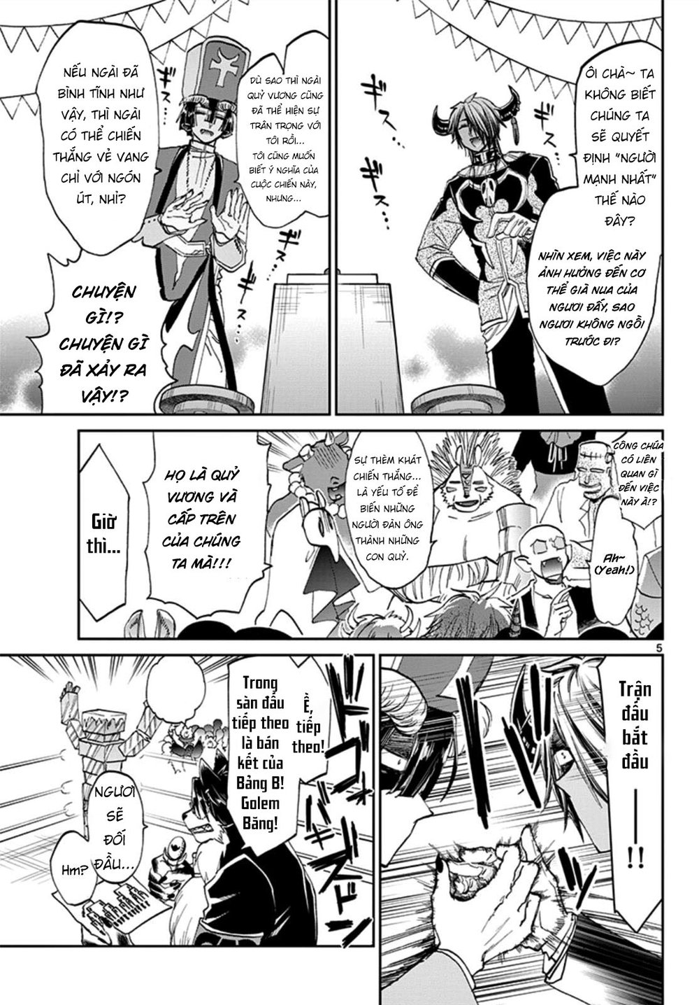 Ngủ Ngon Trong Lâu Đài Của Quỷ Chap 75 - Next Chap 76