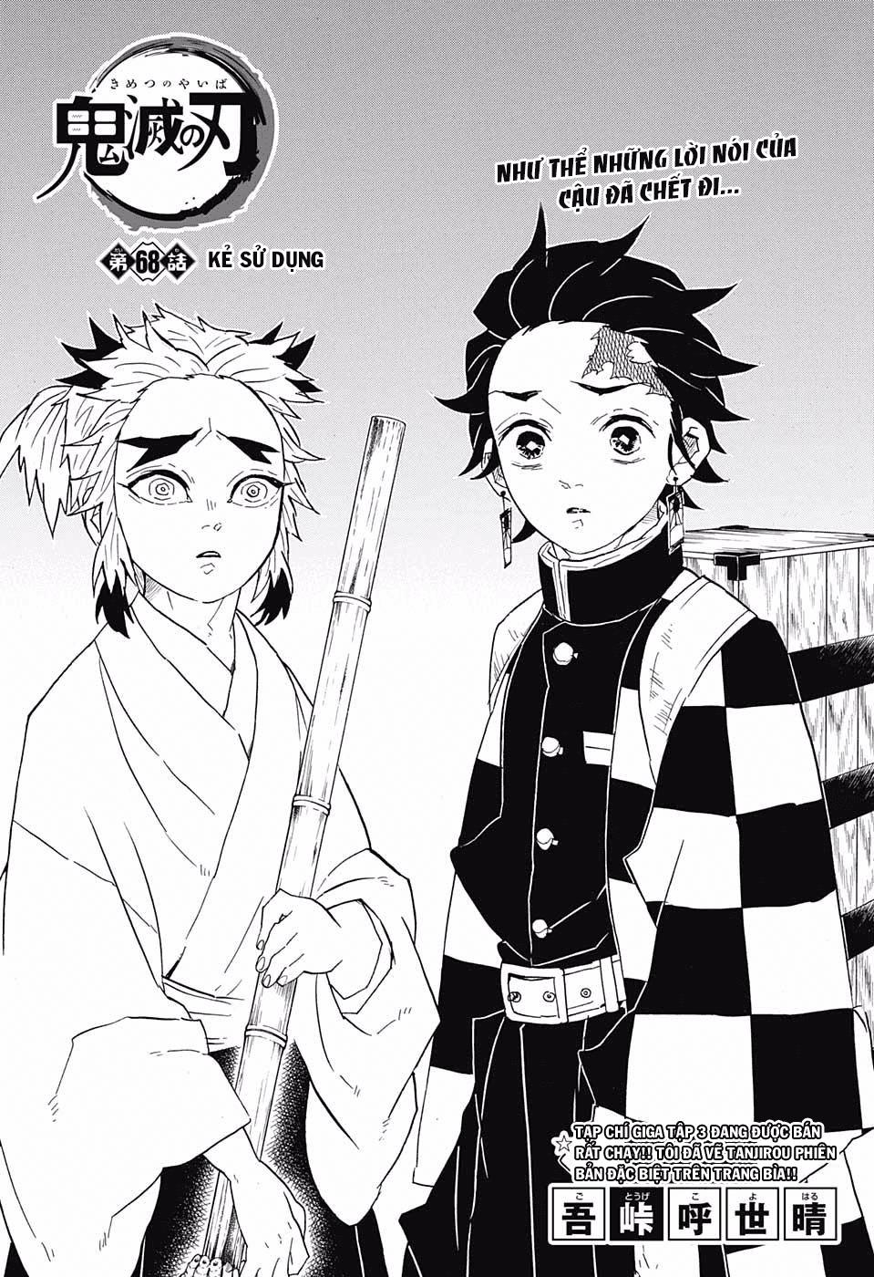 Thanh Gươm Diệt Quỷ Chap 68 - Next Chap 69