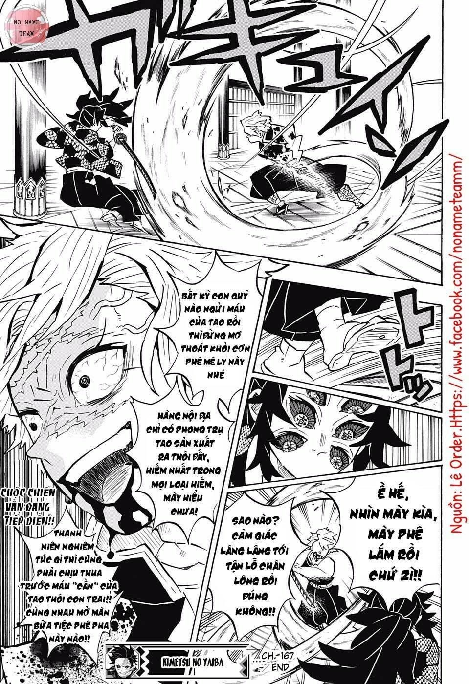 Thanh Gươm Diệt Quỷ Chap 167 - Next Chap 168