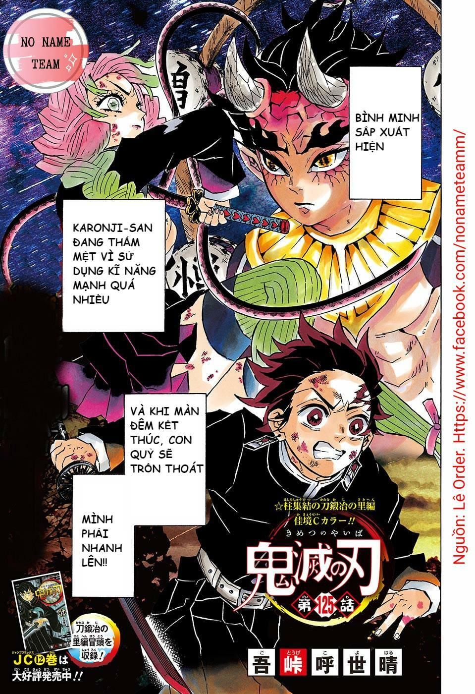 Thanh Gươm Diệt Quỷ Chap 125 - Next Chap 126