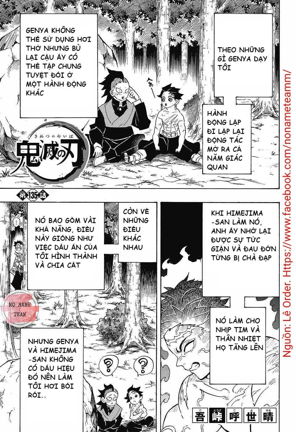 Thanh Gươm Diệt Quỷ Chap 135 - Next Chap 136