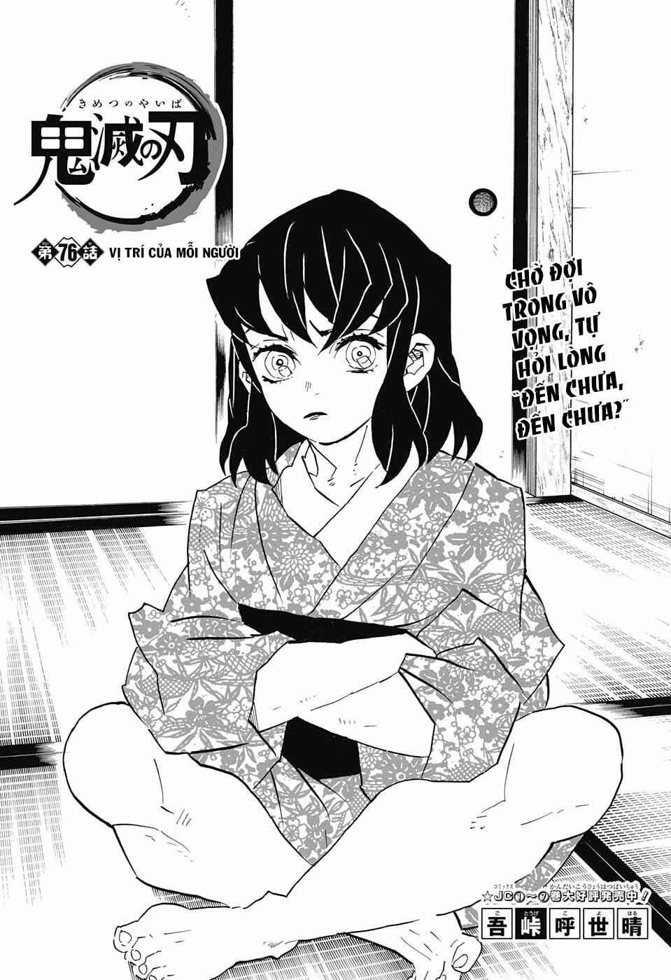 Thanh Gươm Diệt Quỷ Chap 76 - Next Chap 77