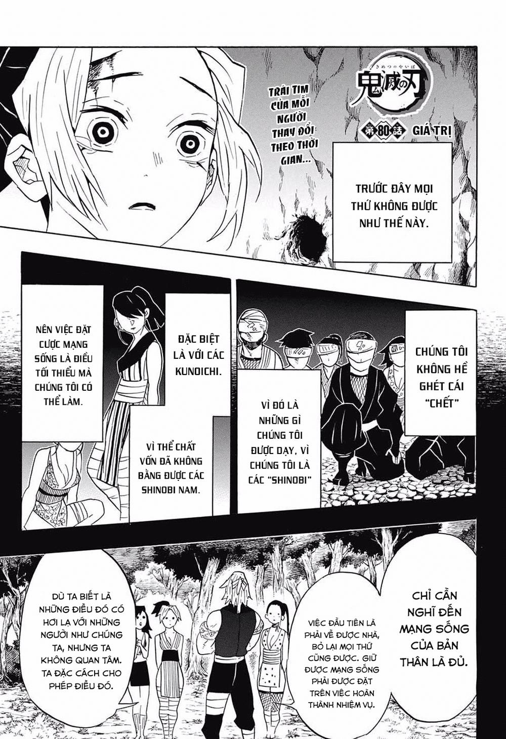 Thanh Gươm Diệt Quỷ Chap 80 - Next Chap 81
