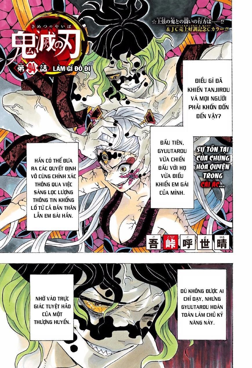Thanh Gươm Diệt Quỷ Chap 94 - Next Chap 95