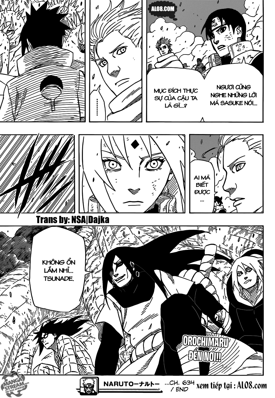 Naruto Chap 634 - Next Chap 635