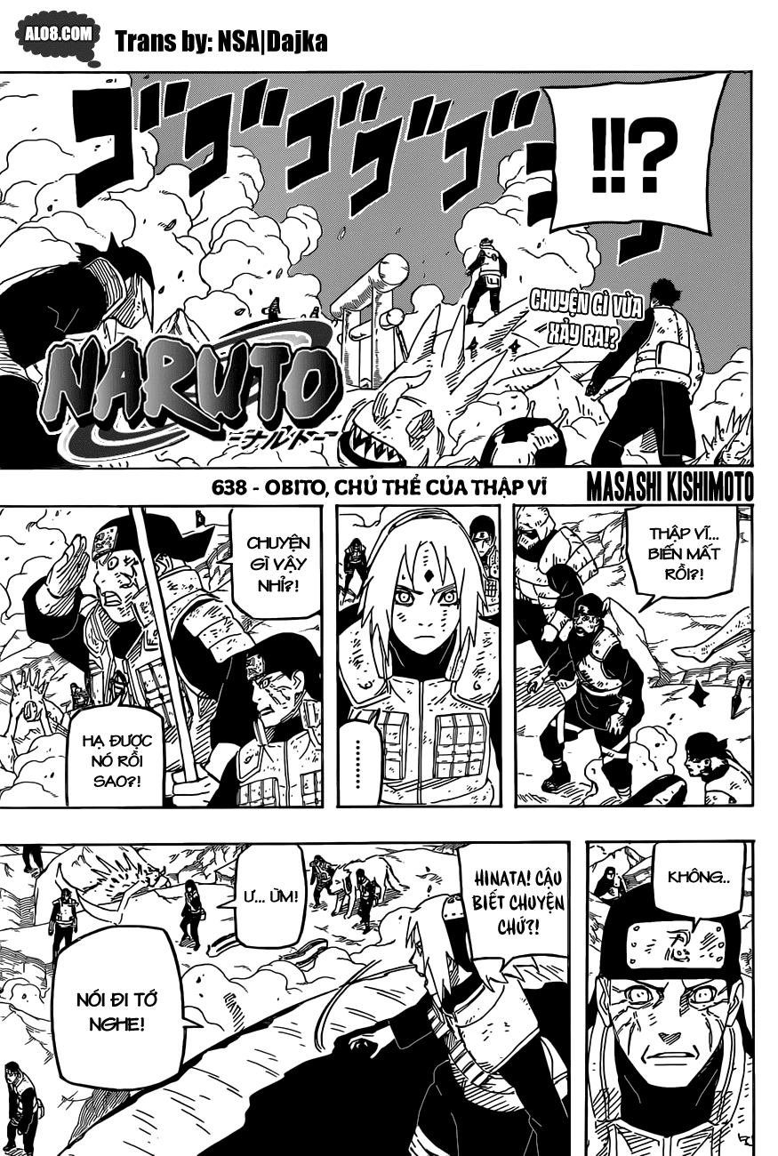 Naruto Chap 638 - Next Chap 639