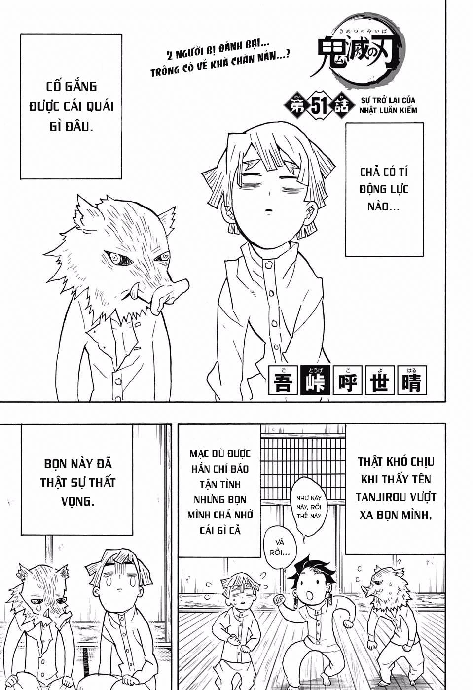 Thanh Gươm Diệt Quỷ Chap 51 - Next Chap 52