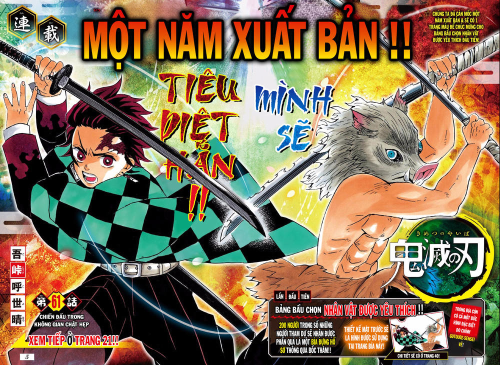 Thanh Gươm Diệt Quỷ Chap 61 - Next Chap 62