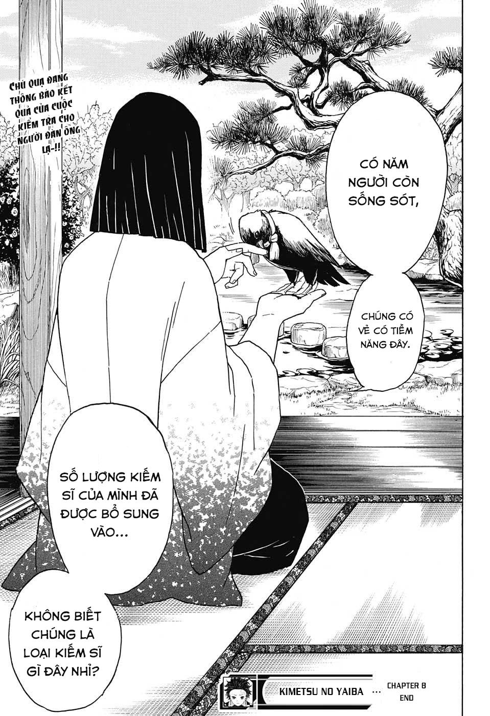 Thanh Gươm Diệt Quỷ Chap 8 - Next Chap 9