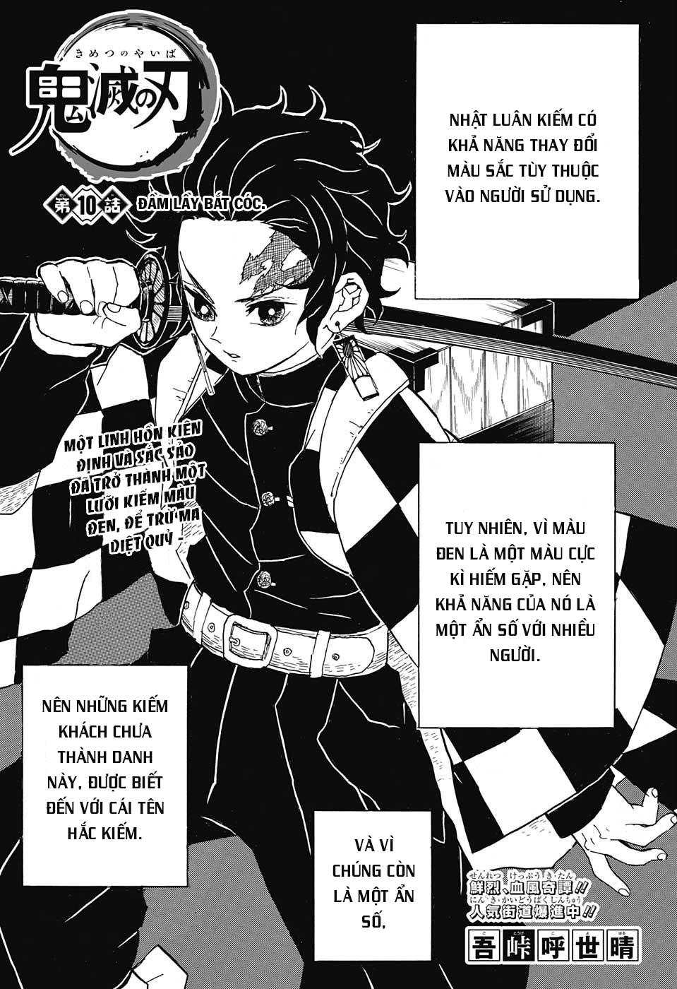 Thanh Gươm Diệt Quỷ Chap 10 - Next Chap 11