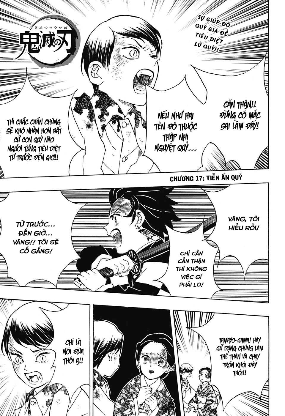 Thanh Gươm Diệt Quỷ Chap 17 - Next Chap 18