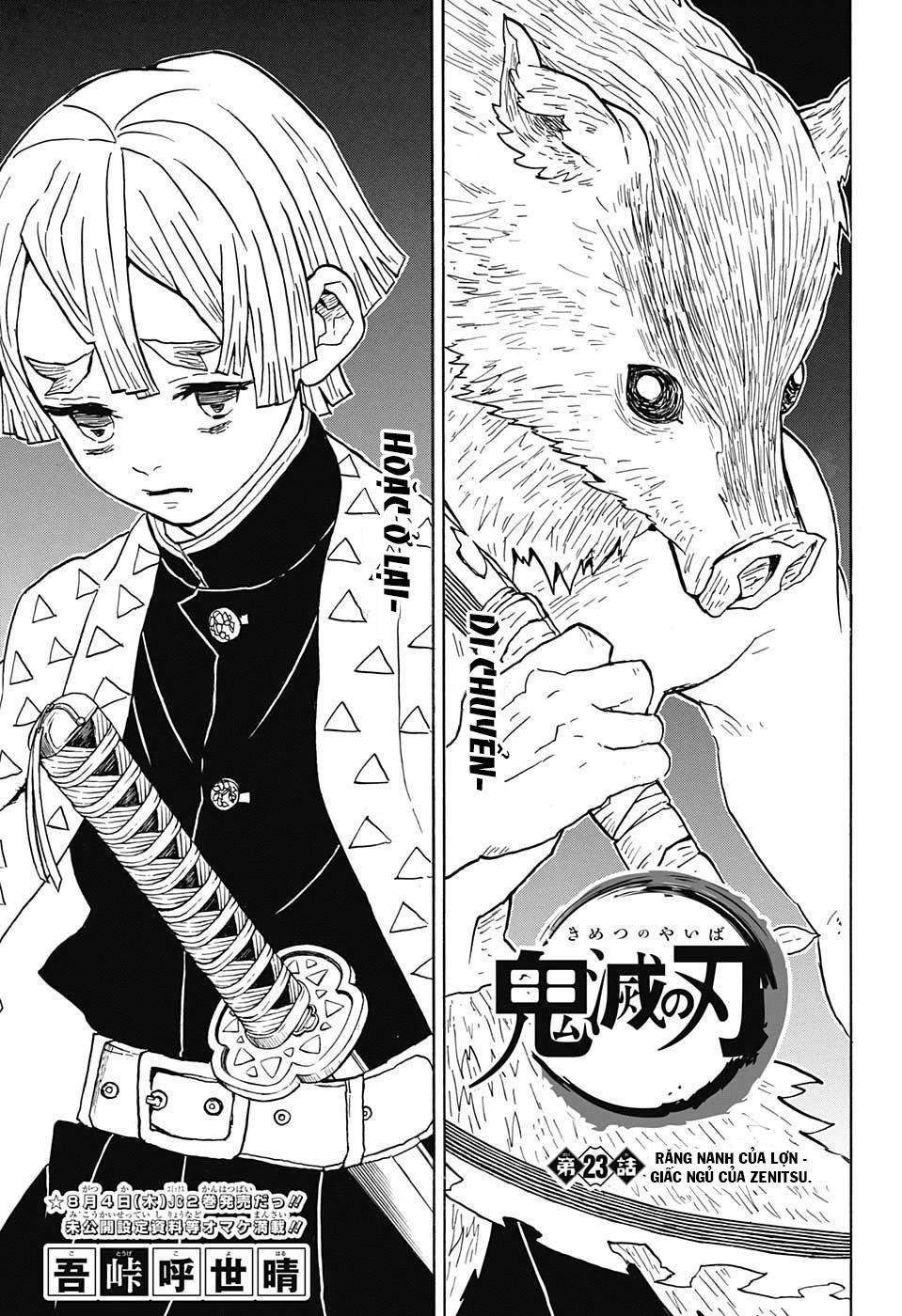 Thanh Gươm Diệt Quỷ Chap 23 - Next Chap 24