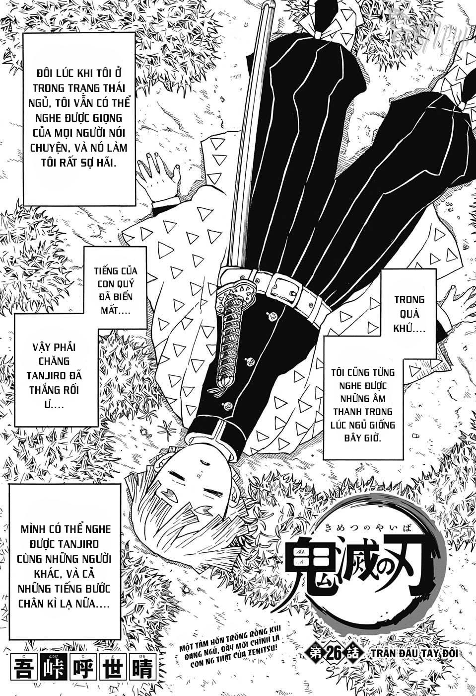 Thanh Gươm Diệt Quỷ Chap 26 - Next Chap 27