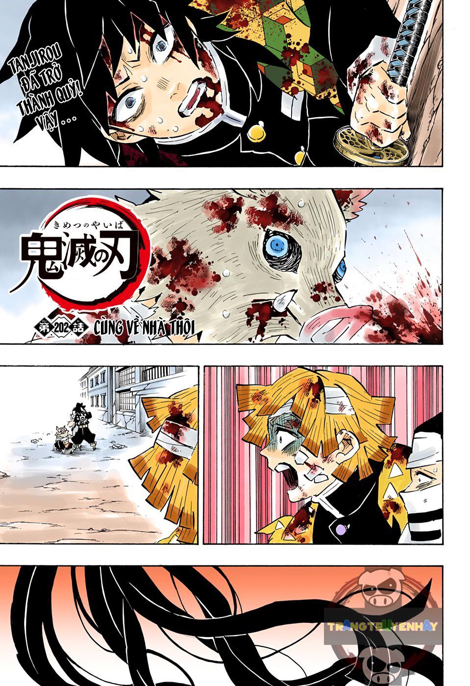 Thanh Gươm Diệt Quỷ Chap 202 - Next Chap 203