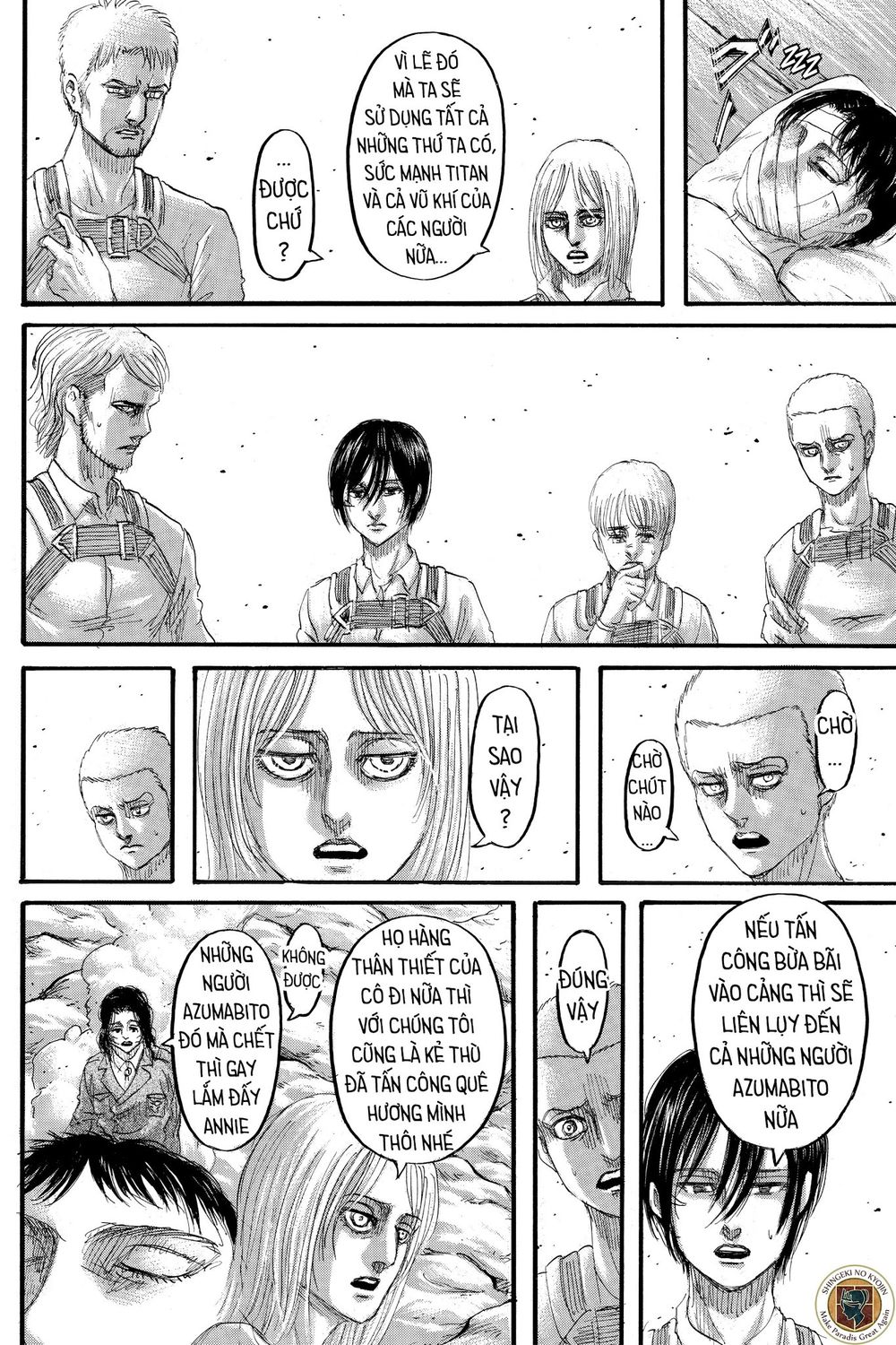 Đại Chiến Người Khổng Lồ Chap 128 - Next Chap 129