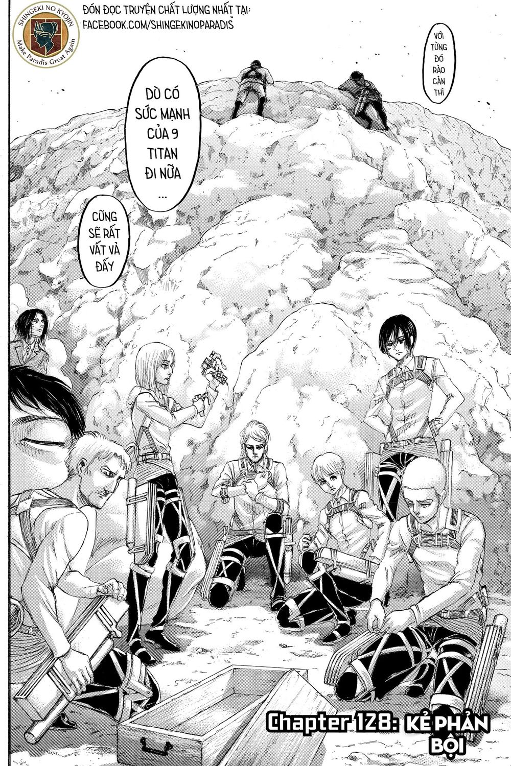 Đại Chiến Người Khổng Lồ Chap 128 - Next Chap 129