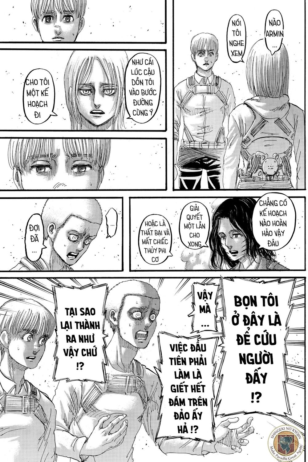 Đại Chiến Người Khổng Lồ Chap 128 - Next Chap 129