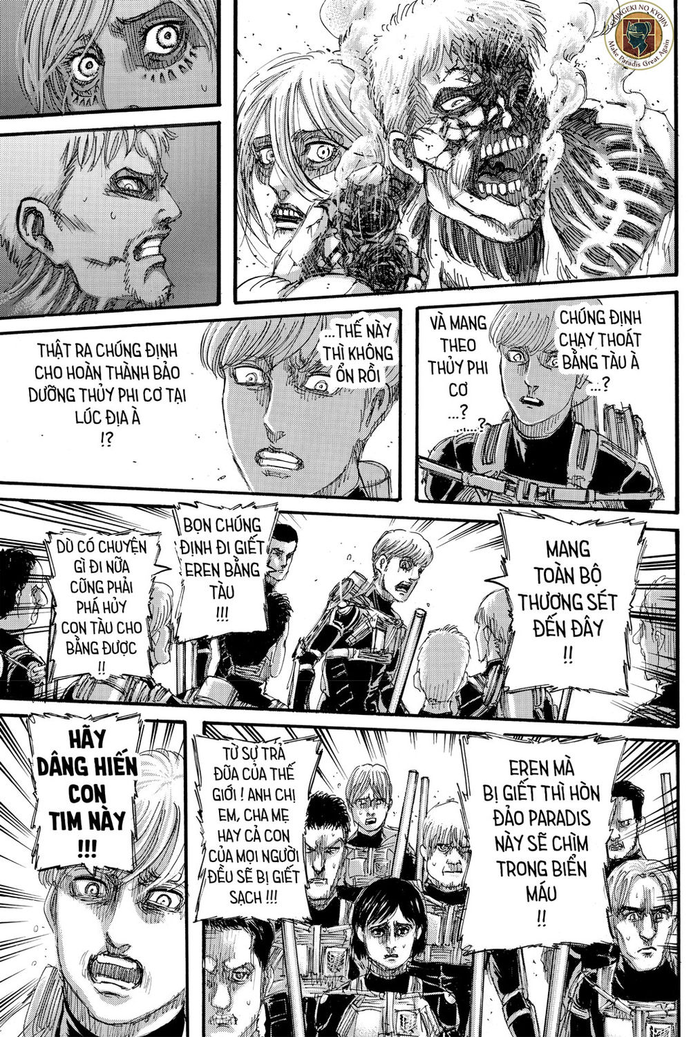 Đại Chiến Người Khổng Lồ Chap 129 - Next Chap 130