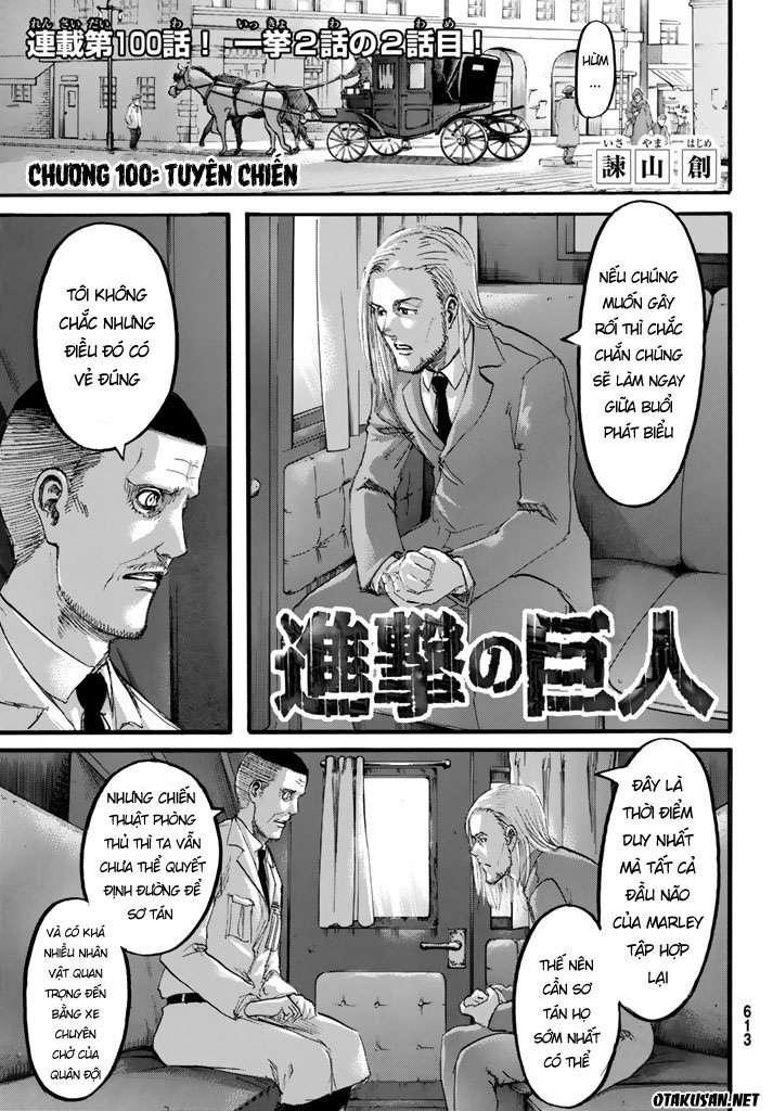 Đại Chiến Người Khổng Lồ Chap 100 - Next Chap 101