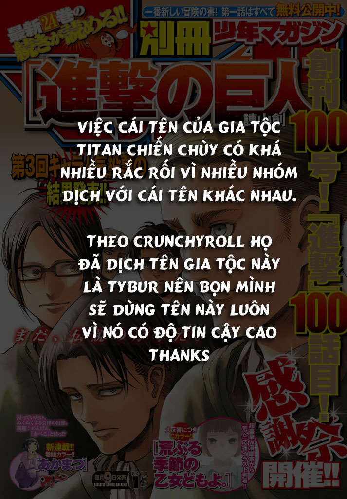 Đại Chiến Người Khổng Lồ Chap 100 - Next Chap 101