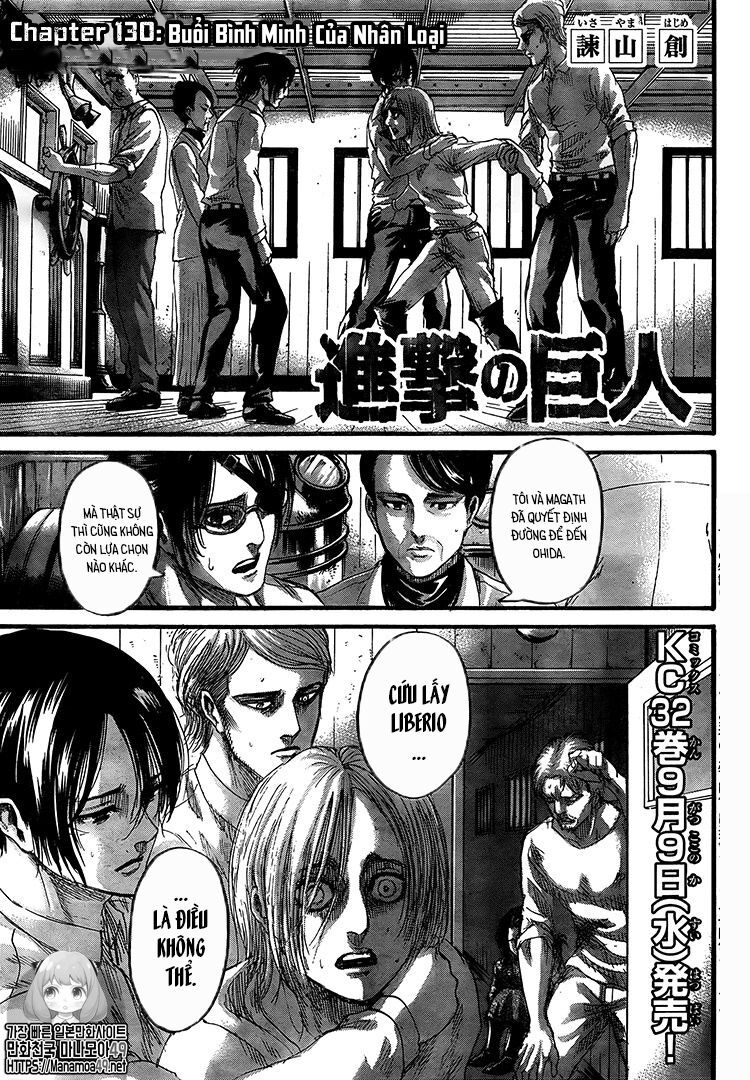 Đại Chiến Người Khổng Lồ Chap 130 - Next Chap 131