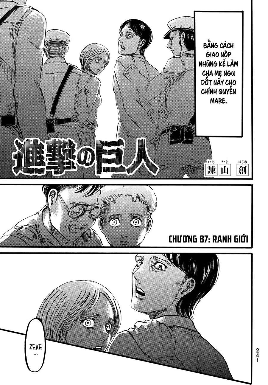 Đại Chiến Người Khổng Lồ Chap 87 - Next Chap 88