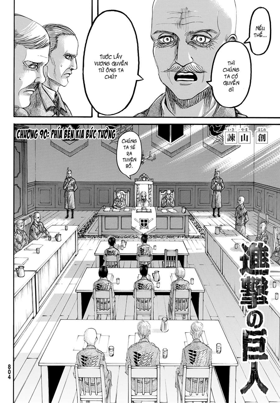 Đại Chiến Người Khổng Lồ Chap 90 - Next Chap 91