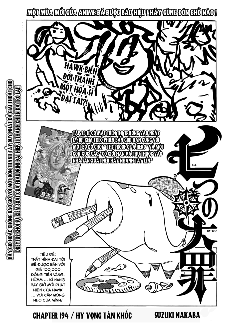 Thất Hình Đại Tội Chap 194 - Next Chap 195