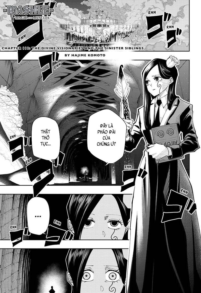Mashle: Magic And Muscles Chap 111 - Next Chap 112
