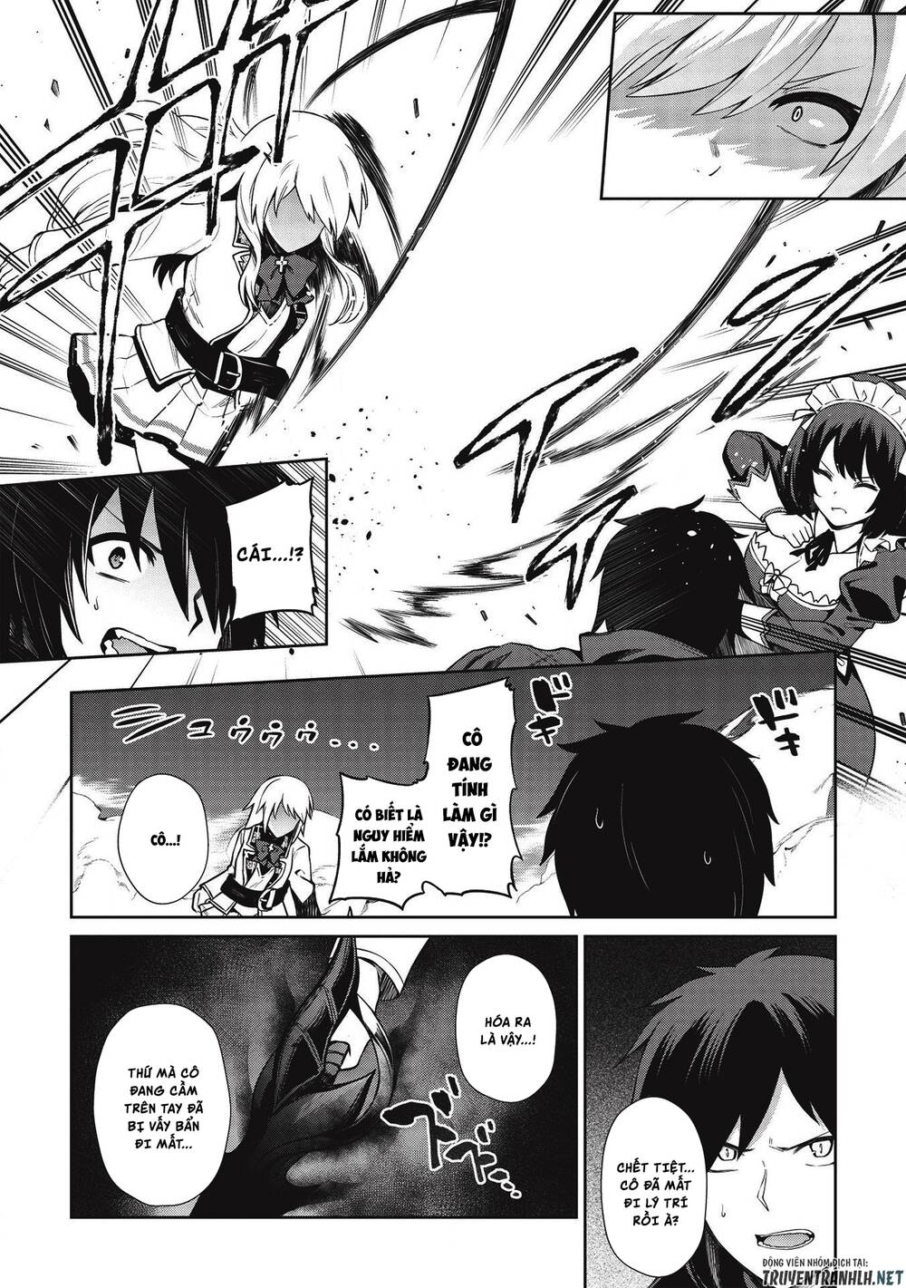 The Holy Knight's Dark Road Chap 10 - Next Chap 11